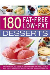 180 Fat-Free Low-Fat Desserts