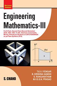 Engineering Mathematics-III for B- Tech 1st Year 2nd SEM(Jntu Kakinada)