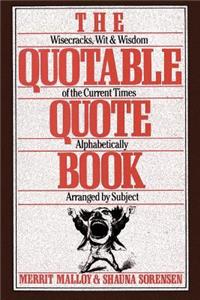 Quotable Quote Book
