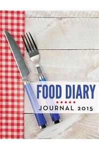 Food Diary Journal 2015