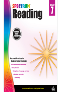 Spectrum Reading Workbook Grade 7