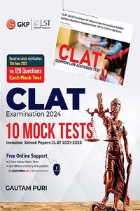 Clat 2024 - 10 Mock Tests