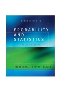 Probability And Statistics, 12E