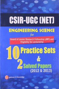 Csir-Ugc (Net) Engineering Science 10 Practice Sets & 2 Solved Papers