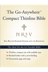 Go-Anywhere Compact Thinline Bible-NRSV-With Apocrypha