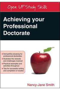 Achieving your Professional Doctorate