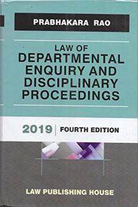 Prabhakar Rao Law Of Departmental Enquiry And Disciplinary Procedurings