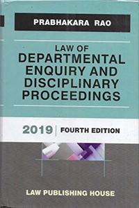 Prabhakar Rao Law Of Departmental Enquiry And Disciplinary Procedurings
