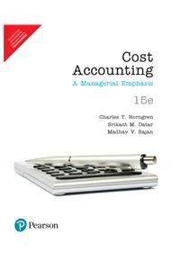 Cost Accounting, 15/e