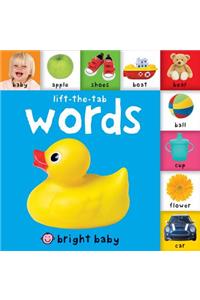 Bright Baby Lift-The-Tab: Words