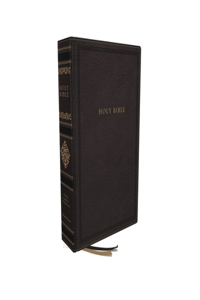 KJV, Personal Size Reference Bible, Sovereign Collection, Leathersoft, Black, Red Letter, Comfort Print