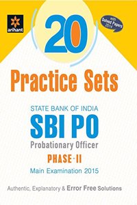 SBI PO Examination 20 Practice Sets Phase-2 Main Examination