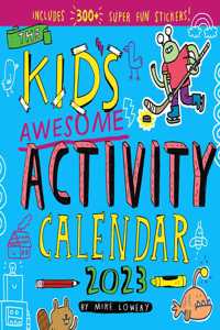 Kid's Awesome Activity Wall Calendar 2023