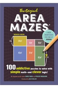 The Original Area Mazes - 100 Addictive Puzzles to Solve with Simple Math - and Clever Logic!