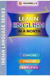 Learn English in a Month for Hindi Speakers