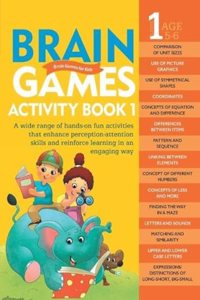Brain Games Activity Book 1(Level-1)