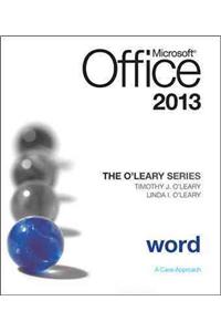 O'Leary Series: Microsoft Office Word 2013, Introductory