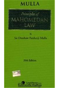PRINCIPLES OF MAHOMEDAN LAW MULLA