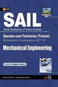 SAIL Mechanical Engineering Operator cum Technician (Trainee) 2017-18