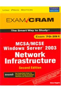 Mcsa/Mcse 70-291 Exam Cram: Implementing, Managing, And Maintaining A Microsoft Windows Server 2003 Network Infrastructure