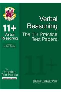11+ Verbal Reasoning Practice Papers: Standard Answers (for GL & Other Test Providers)