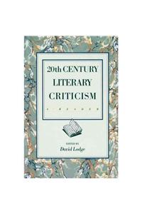 Twentieth Century Literary Criticism