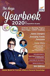 The Mega Yearbook 2020 for Competitive Exams - 5th Edition