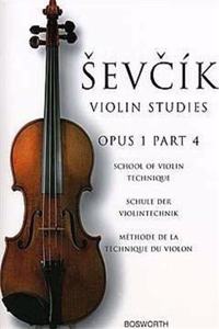 School of Violin Technique Op. 1, Part 4