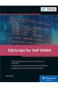 Sqlscript for SAP Hana