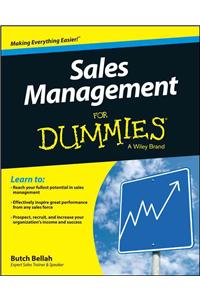 Sales Management for Dummies