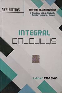 Integral Calculus By Lalji Prasad