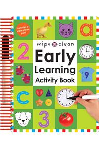 Wipe Clean: Early Learning Activity Book