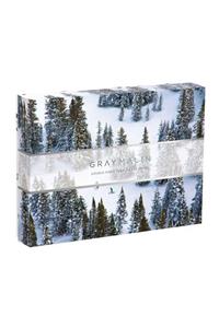 Gray Malin the Snow Two-Sided Puzzle