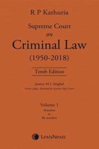 Supreme Court On Criminal Law