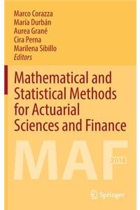 Mathematical and Statistical Methods for Actuarial Sciences and Finance