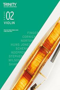 Trinity College London Violin Exam Pieces From 2020: Grade 2