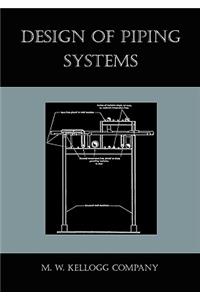 Design of Piping Systems