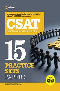 15 Practice Sets Civil Services Aptitude Test Paper 2