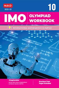 International Mathematics Olympiad (IMO) Work Book for Class 10 - MCQs, Previous Years Solved Paper and Achievers Section - Olympiad Books For 2022-2023 Exam