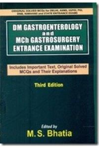 DM Gastroenterology and Mch Gastrosurgery Entrance Examination: 3rd Edition