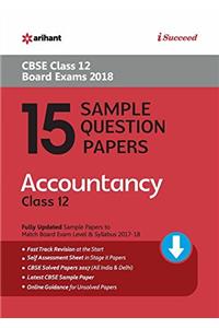 15 Sample Question Paper Accountancy Class 12th CBSE