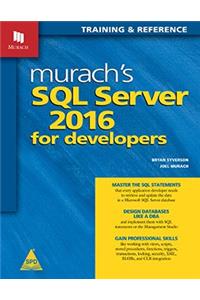 Murach's SQL Server 2016 for Developers