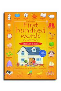 First Hundred Words In German Sticker book
