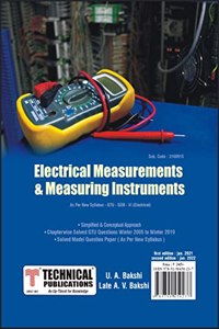 Electrical Measurement & Measuring Instruments for GTU 18 Course (VI- Electrical - 3160915)