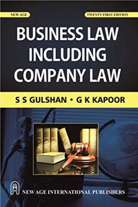 Business Law Including Company Law