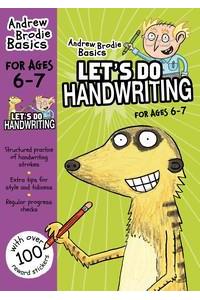 Let's do Handwriting 6-7