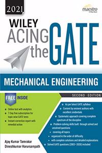Wiley Acing the GATE: Mechanical Engineering, 2ed, 2021