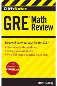 Cliffsnotes GRE Math Review
