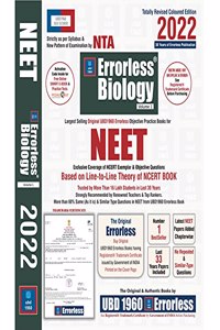UBD1960 Errorless Biology for NEET as per New Pattern by NTA (Paperback+Free Smart E-book) Totally Revised New Edition 2022 (Set of 2 volumes) by Universal Book Depot 1960 (USS Universal Self Scorer)