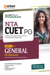 Arihant NTA CUET PG Section A General (25 Questions) Common Section For All CUET PG Entrance Exams 2024
